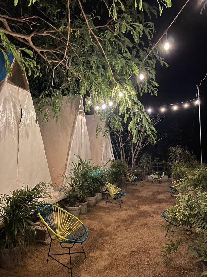Glamping Tepeyollotl Hotell Troncones Exteriör bild