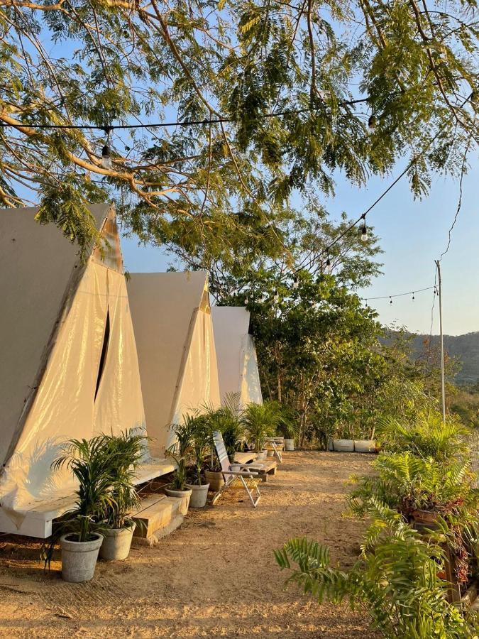 Glamping Tepeyollotl Hotell Troncones Exteriör bild